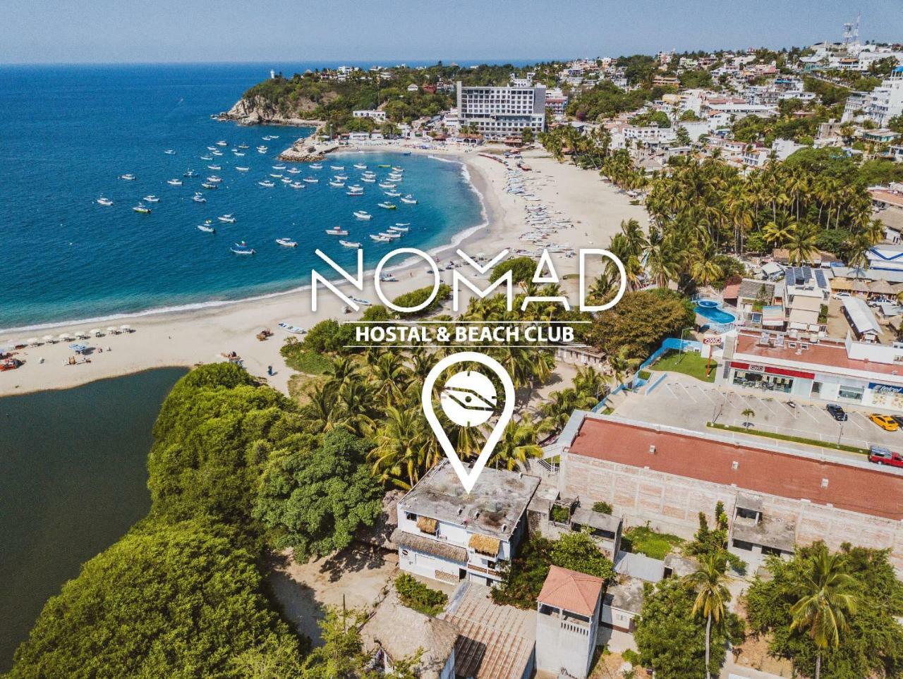 Nomad Beach House Hotel Puerto Escondido  Buitenkant foto