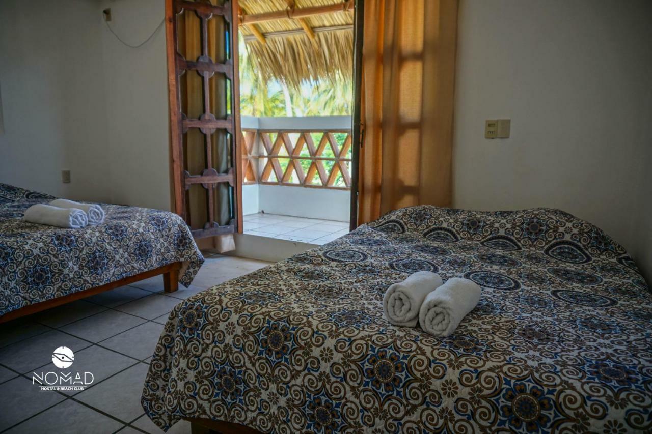 Nomad Beach House Hotel Puerto Escondido  Buitenkant foto
